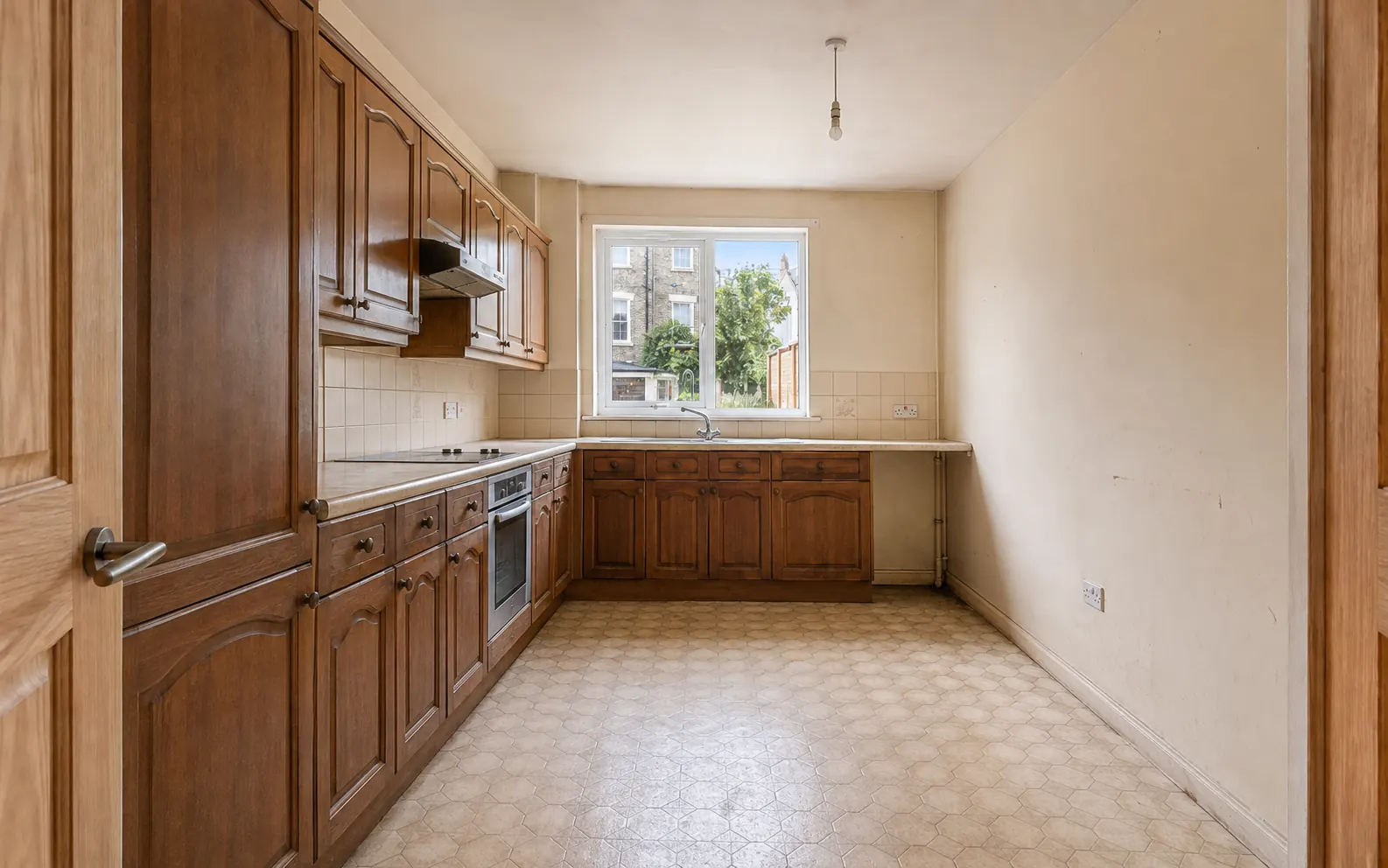 Galley kitchen, full refit — Before